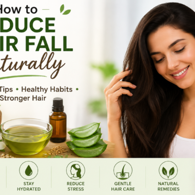 How to Reduce Hair Fall Naturally